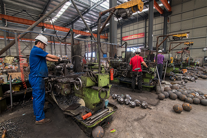 原平网架配件车间